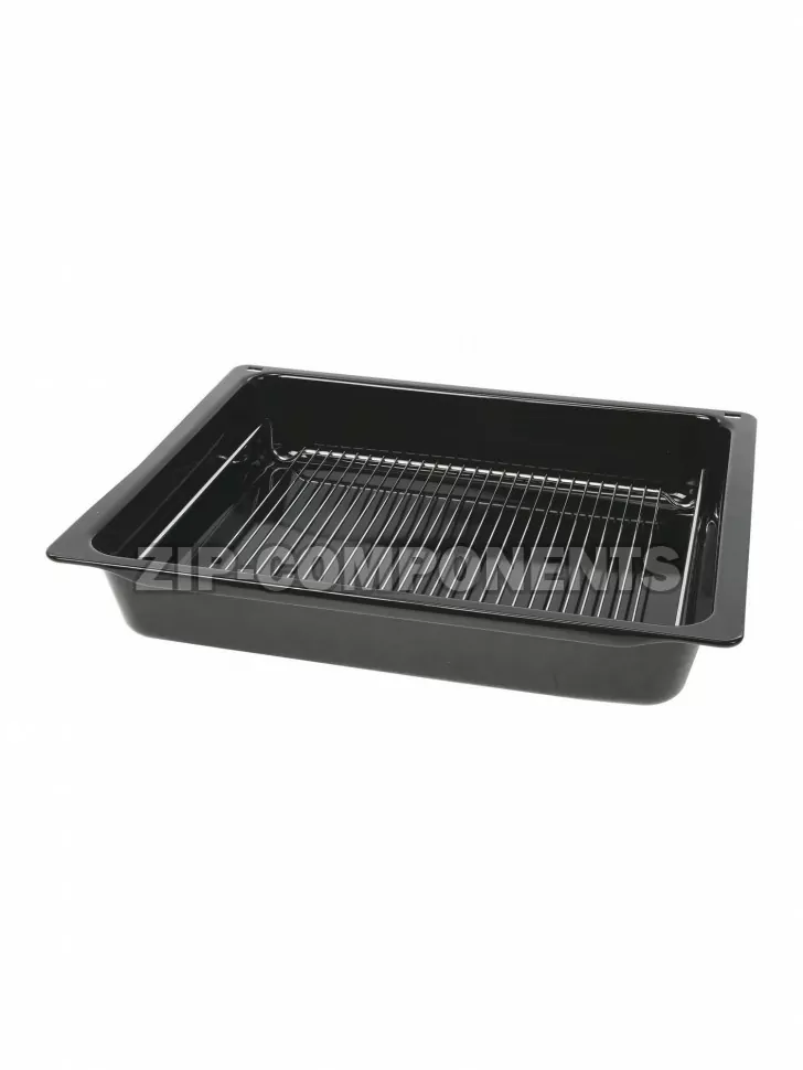 Эмалированный противень с решёткой для духовки Bosch 00577770
