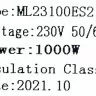 Мотор пылесоса моющий 1000W D143 H152.5 11ME03