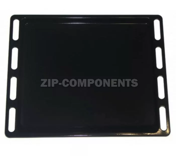 Противень 370x393x20 эмаль духовки Indesit C00102604